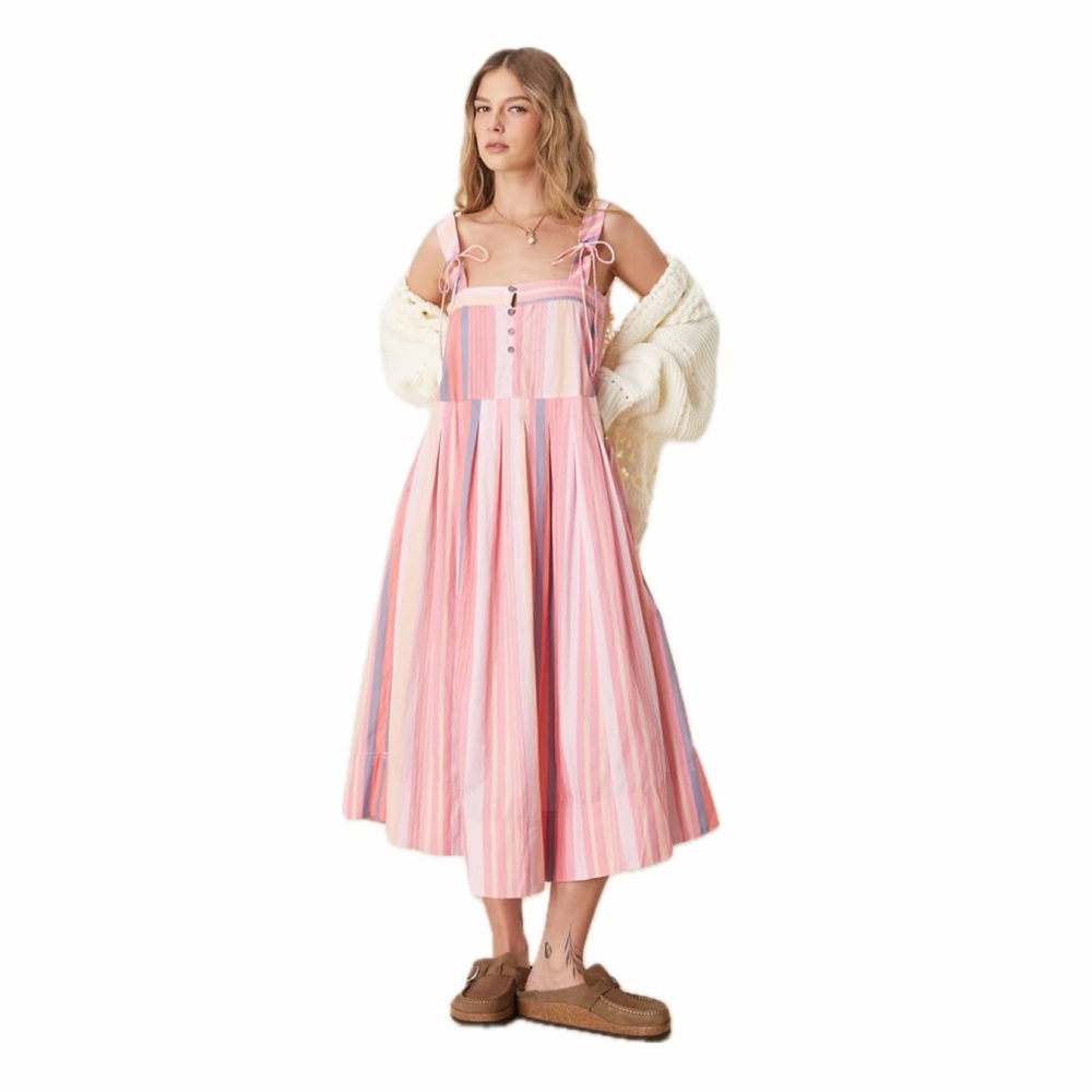 Free People | Primavera Midi Dress NWT